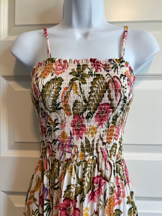 Angie Dresses & Skirts - ANGIE NWT Maxi Floral Smocked Dress Size Small See Note!